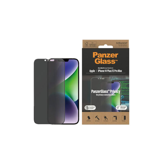 PANZERGLASS FOR IPHONE 14 PLUS/13 PRO MAX UWF PRIVACY AB