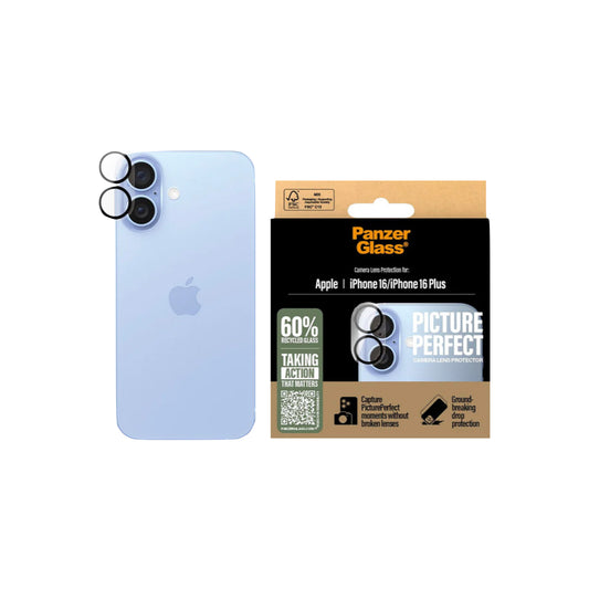 PanzerGlass Camera Lens Protector Picture Perfect Apple iPhone 16/16 Plus