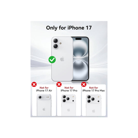Raptic Air Clear Magsafe for iPhone 17 - Black