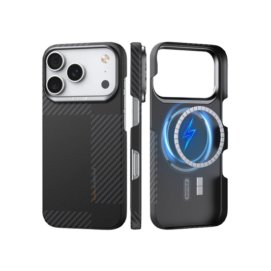 Raptic Aramid Fiber Geotik Magsafe Case for iPhone 17 Pro - Mondrian