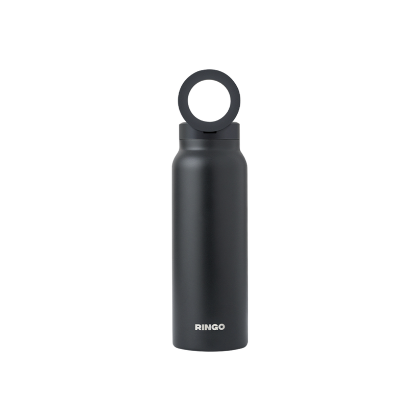 Ringo V2 Magnetic Ring Bottle 24oz - Black