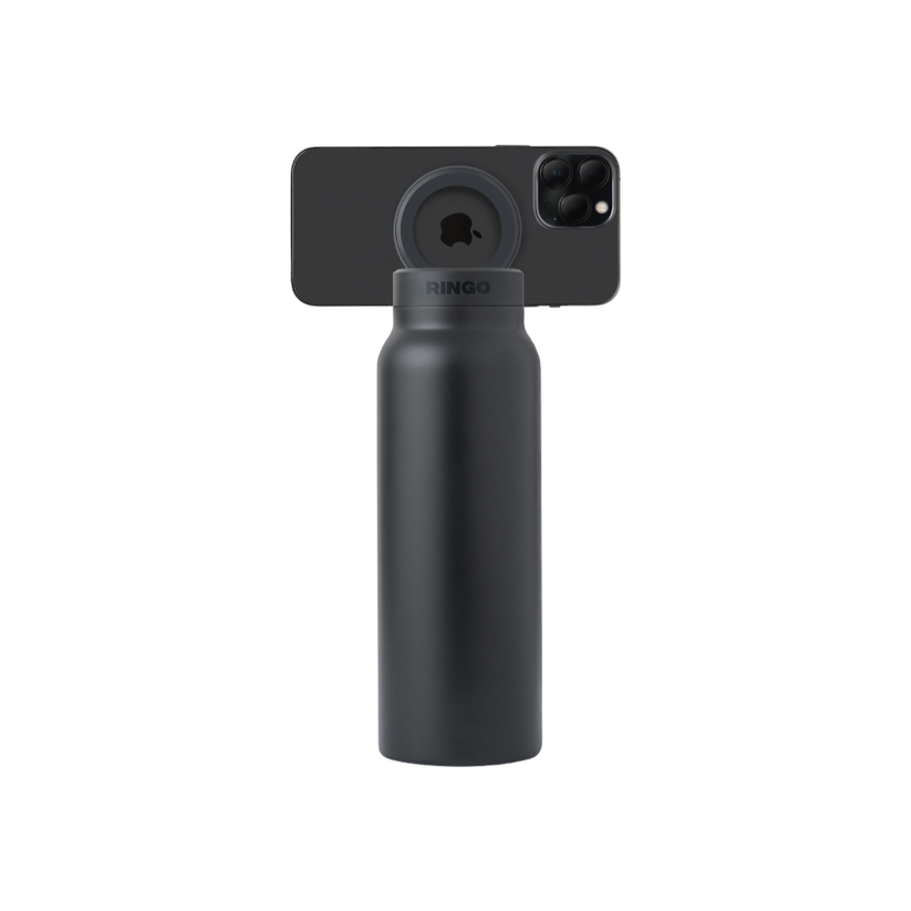 Ringo V2 Magnetic Ring Bottle 24oz - Black