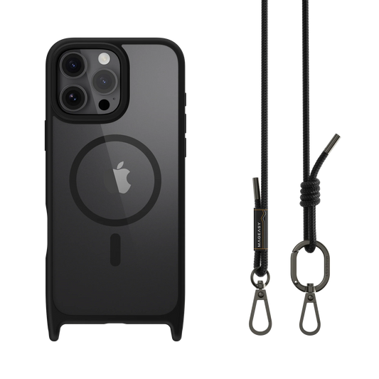 Mageasy iPhone 16 Pro Max Roam M| Magsafe Black/ Black