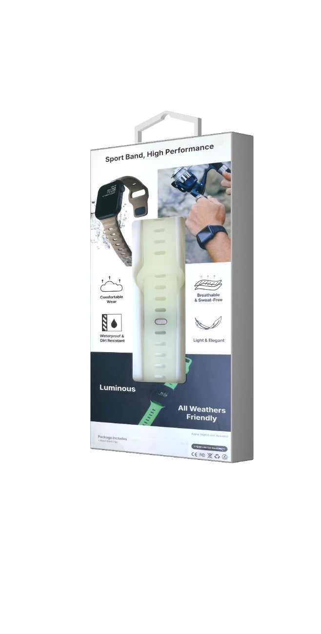 TimeLoop Apple Watch Sport Band 49mm/45mm/44mm/42mm (Luminous)