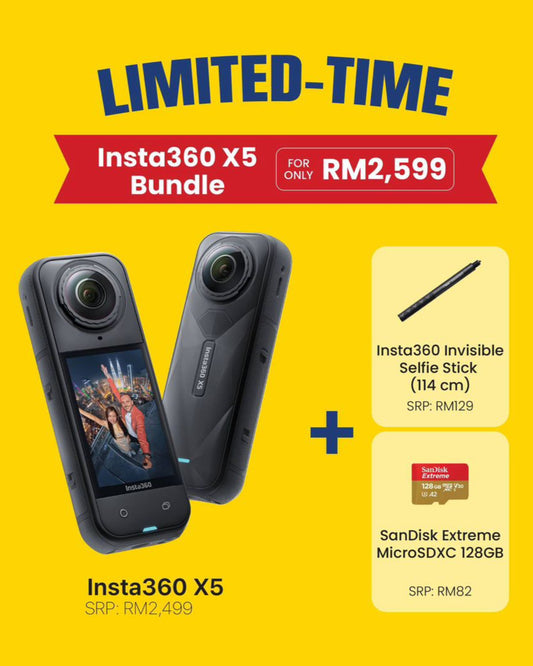 Insta360 X5 Bundle