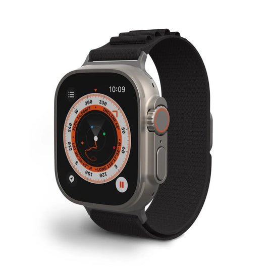 ZAGG Bands Highland Apple Watch 49/45/44mm (Medium) - Black