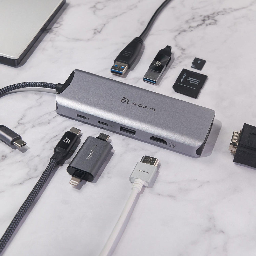 ADAM elements CASA Hub A09 USB-C 3.1 Gen 2 9in1 Hub