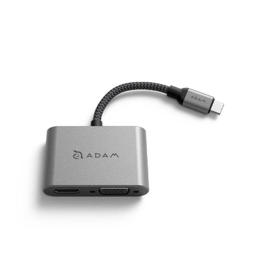 ADAM elements CASA Hub VH1 USB-C 3.1 To VGA/HDMI