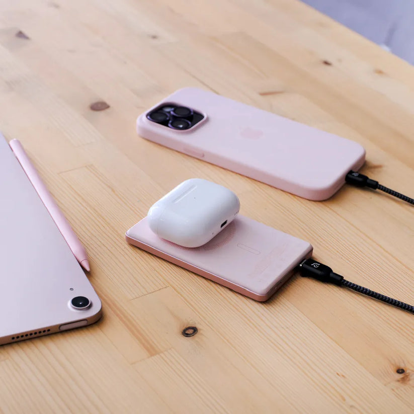 Adam Elements GRAVITY C5 Magnetic Wireless Charging Power Bank (Ultra Slim) - Pink