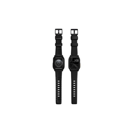 Nomad Apple Watch 45/44/42mm Rugged Case (Case & Band) - Black
