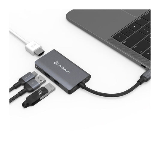 ADAM elements CASA HUB A01m USB-C 3.1 4 port Hub - Grey
