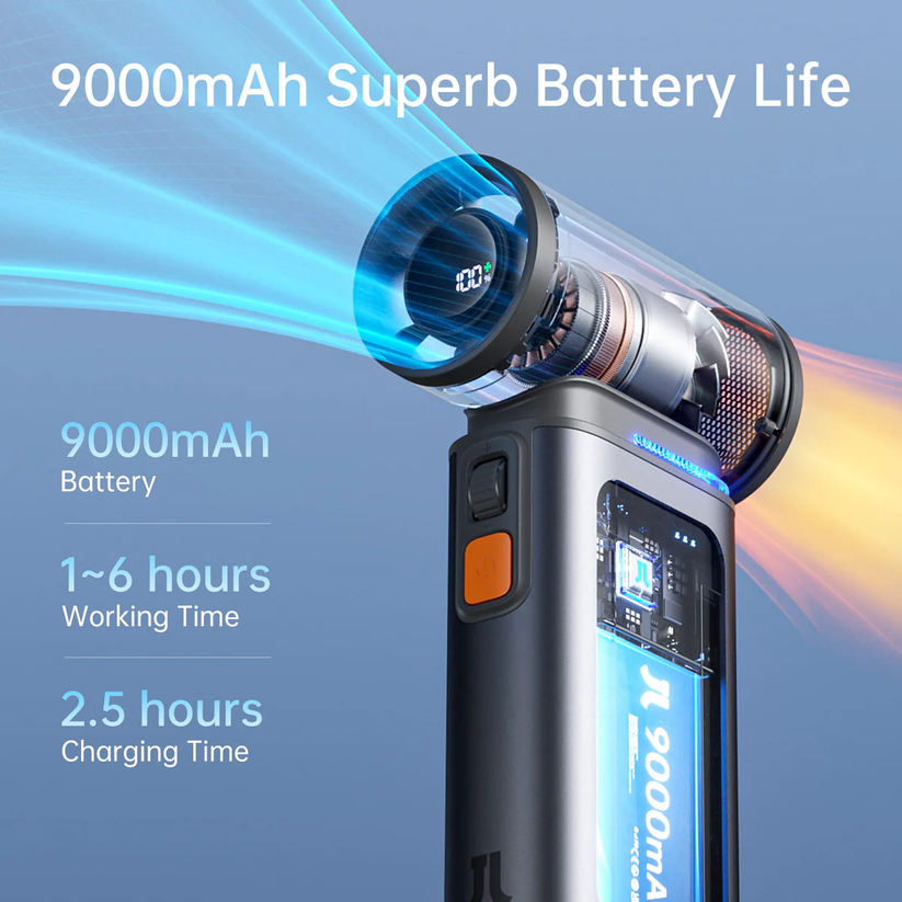 Jisulife HandHeld Fan Ultra1 - Dark Grey