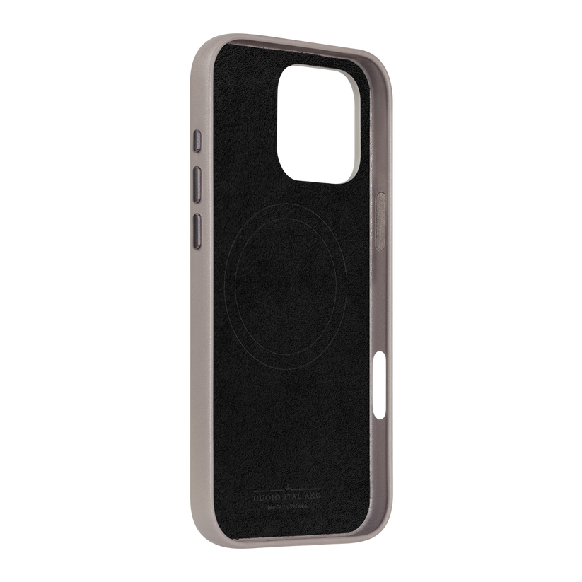 Alto Clop Leather Magnetic Case iPhone 16 Pro Max - Cement