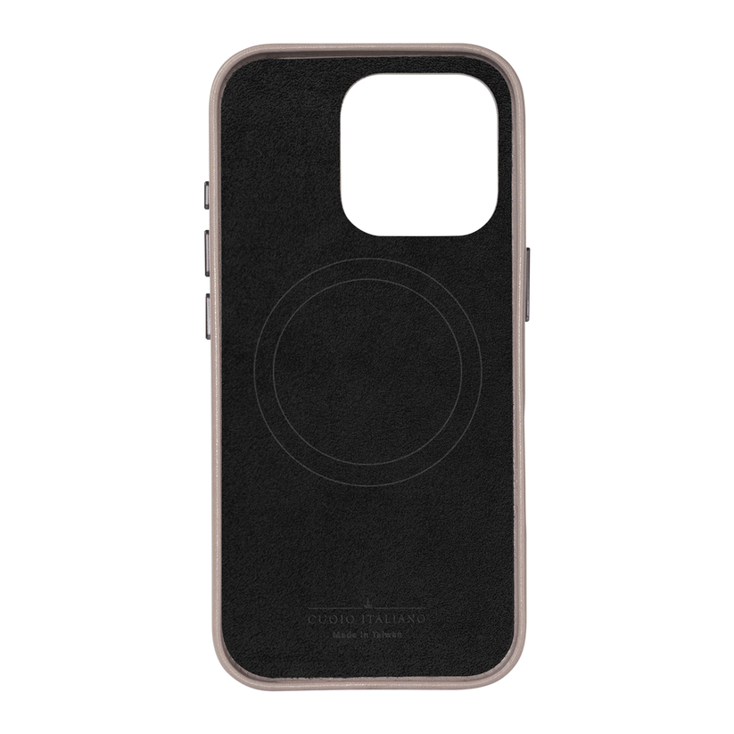 Alto Clop Leather Magnetic Case iPhone 16 Pro - Cement