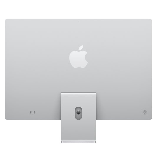 24-inch iMac with Retina 4.5K display: Apple M4 chip with 8-core CPU and 8‑core GPU, 256GB SSD - Silver