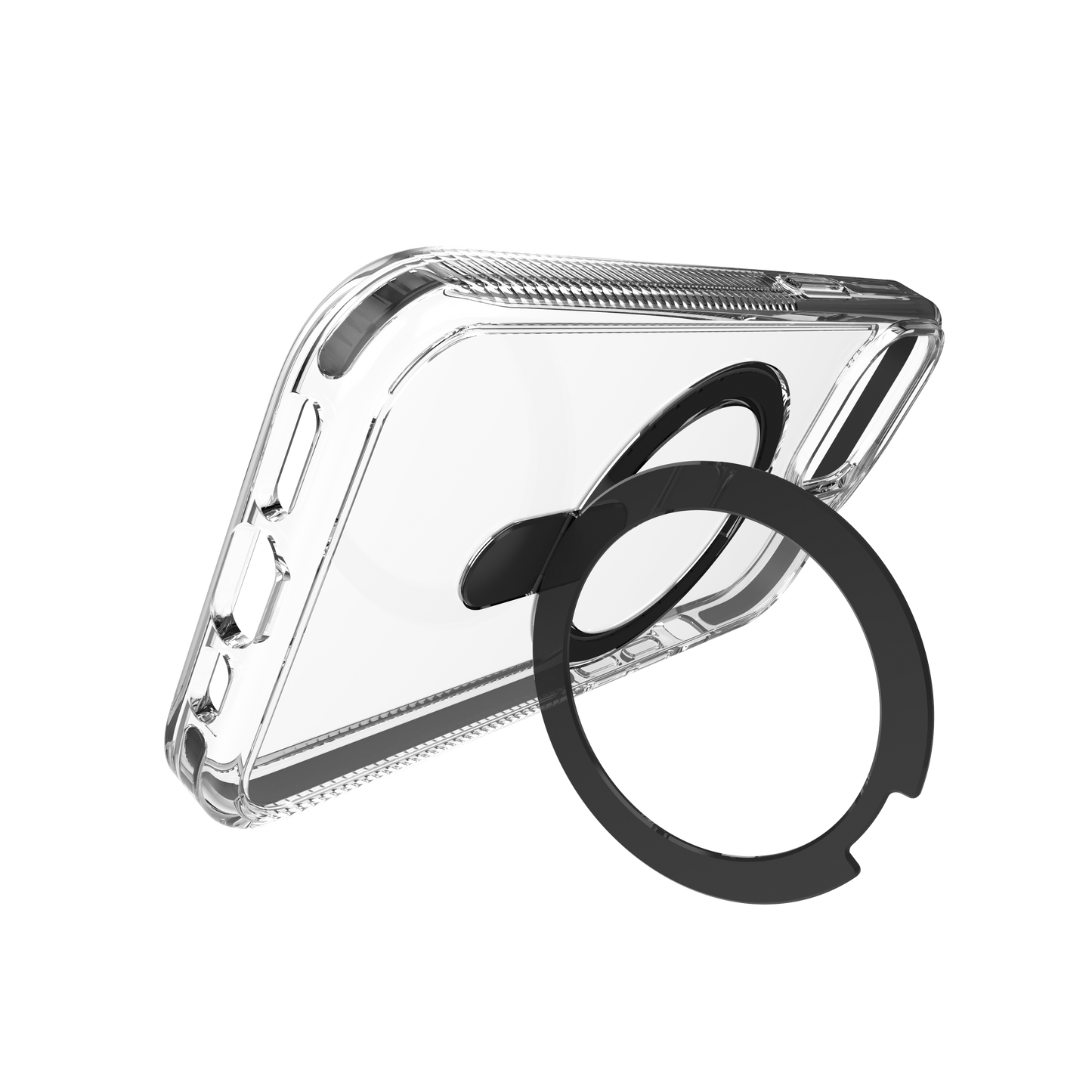 ZAGG Cases Santa Cruz Snap Ring Stand Apple iPhone 15 Pro Max - Black