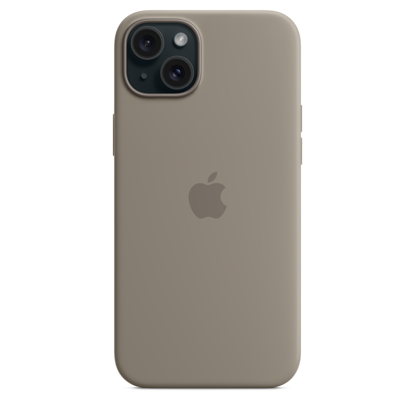 iPhone 15 Plus Silicone Case with MagSafe - Clay