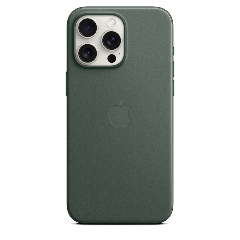 iPhone 15 Pro Max FineWoven Case with MagSafe - Evergreen