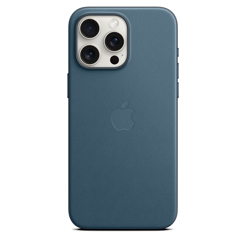 iPhone 15 Pro Max FineWoven Case with MagSafe - Pacific Blue