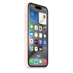 iPhone 15 Pro Silicone Case with MagSafe - Light Pink