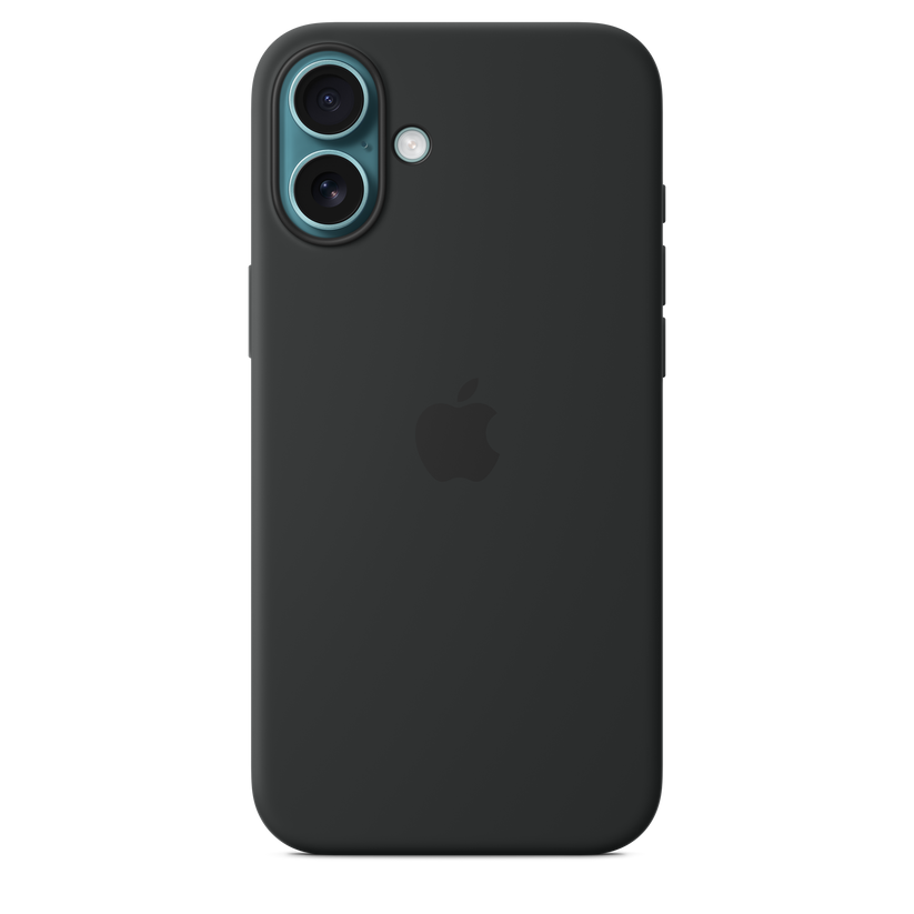 iPhone 16 Plus Silicone Case with MagSafe - Black