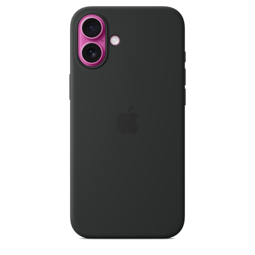 iPhone 16 Plus Silicone Case with MagSafe - Black