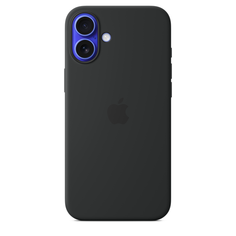 iPhone 16 Plus Silicone Case with MagSafe - Black