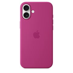 iPhone 16 Plus Silicone Case with MagSafe - Fuchsia