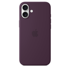iPhone 16 Plus Silicone Case with MagSafe - Plum