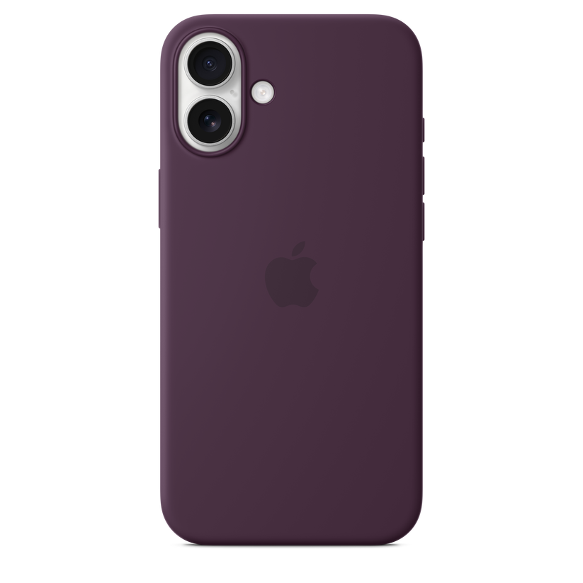 iPhone 16 Plus Silicone Case with MagSafe - Plum