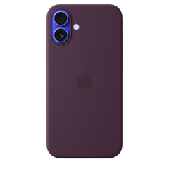 iPhone 16 Plus Silicone Case with MagSafe - Plum