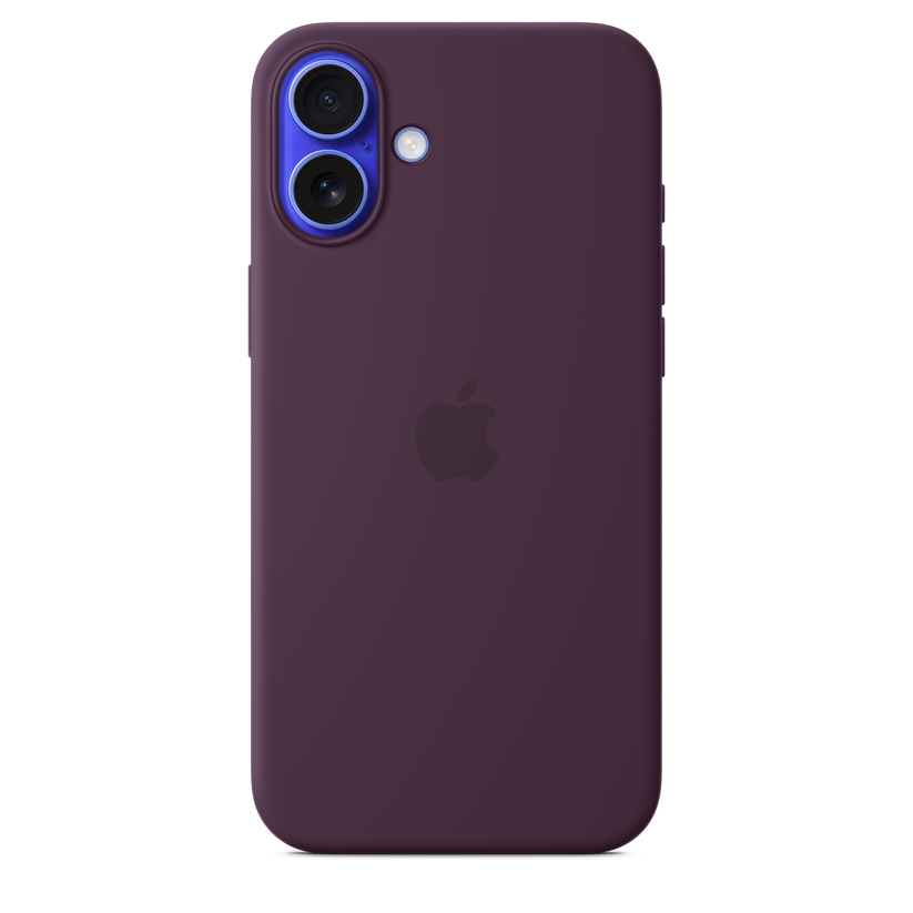 iPhone 16 Plus Silicone Case with MagSafe - Plum