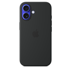 iPhone 16 Silicone Case with MagSafe - Black
