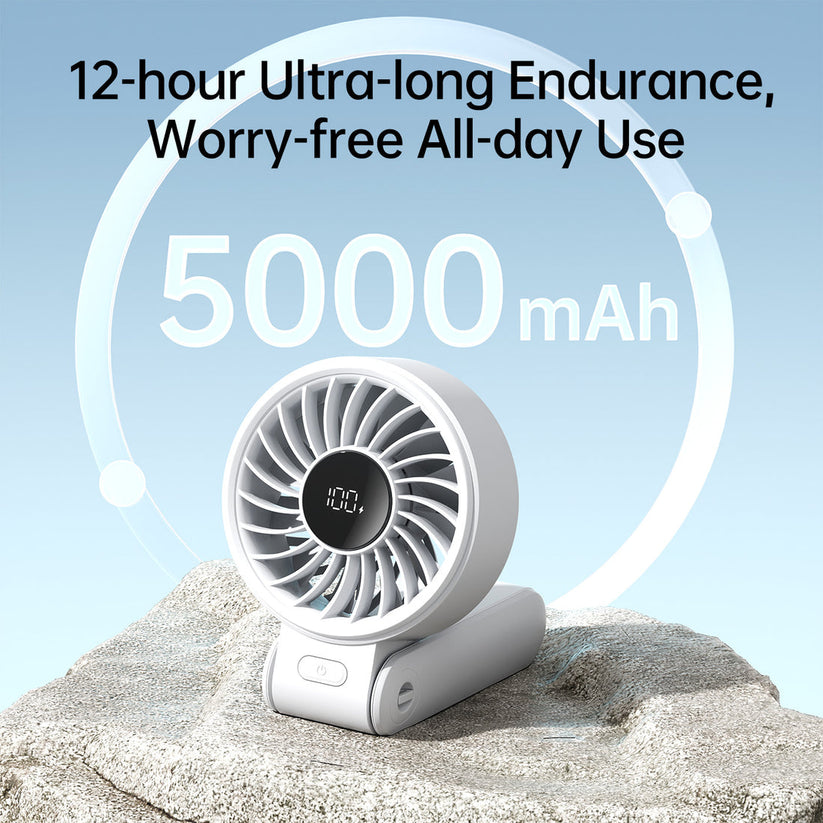 Jisulife Handheld Fan Life7 (5000mAh) - Grey