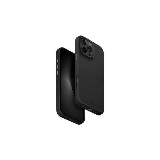 Uniq Lyden Hybrid Magclick Charging Case For iPhone 16 Pro 6.3-Inch ( 2024 ) - Dallas Black ( Black )