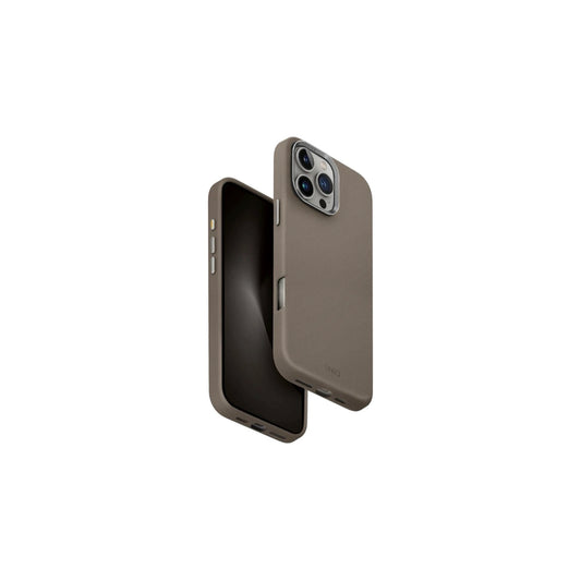 Uniq Lyden Hybrid Magclick Charging Case For iPhone 16 Pro 6.9-Inch ( 2024 ) - Flint Grey ( Grey )