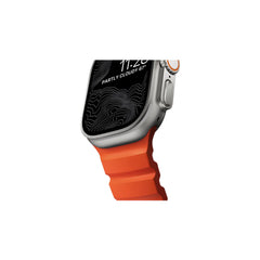 Nomad Apple Watch 49/45/44/42mm (Series SE/Ultra/9/8/7/6/5/4/3/2) Rocky Point Band Magma | Limited Edition