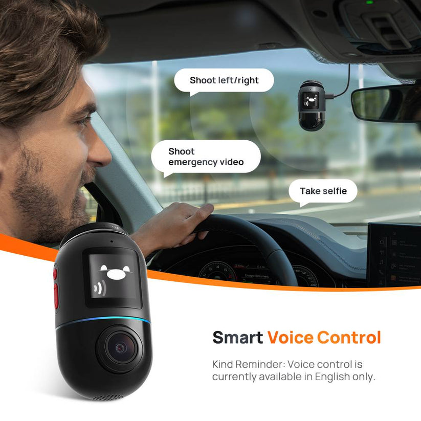 70mai Dash Cam Omni X200 64GB - Black
