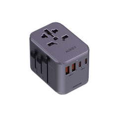 Aukey PA-TA07A 35W Travel Mate Universal Adapter - Purple