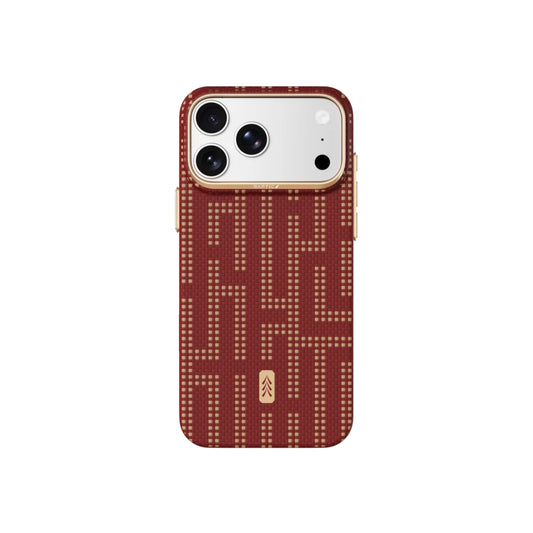 Raptic Aramid Skin for iPhone 18 Pro Max - Grid Glory