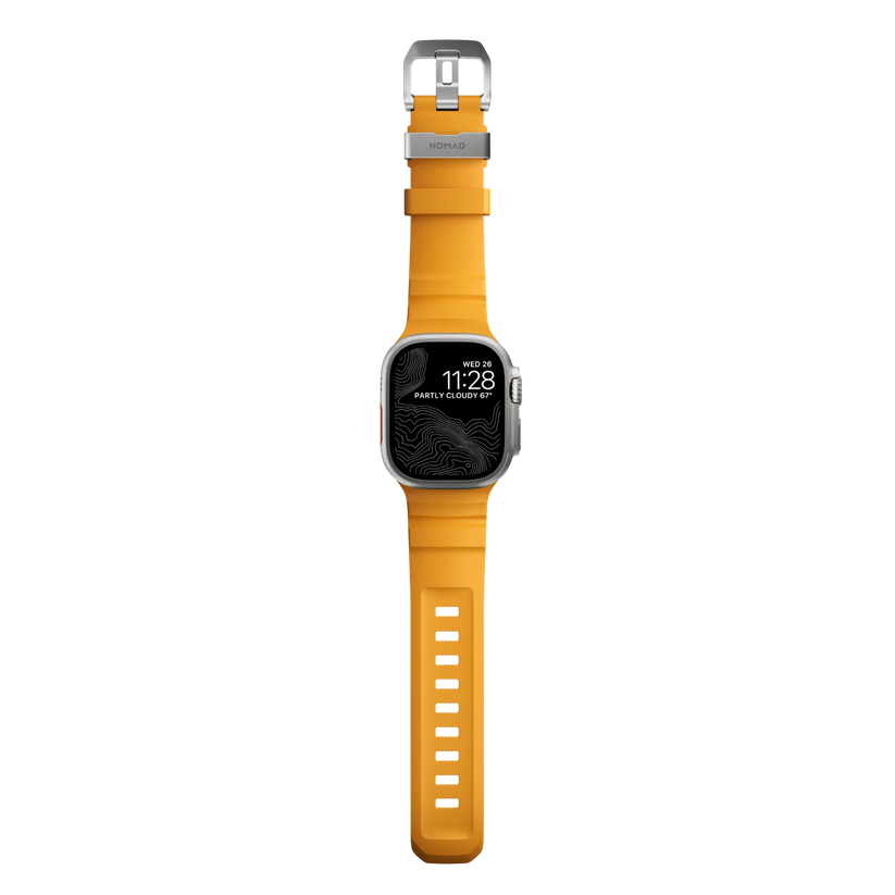 Nomad Apple Watch 49/45/44/42mm (Series SE/Ultra/9/8/7/6/5/4/3/2) Rocky Point Band - Sol