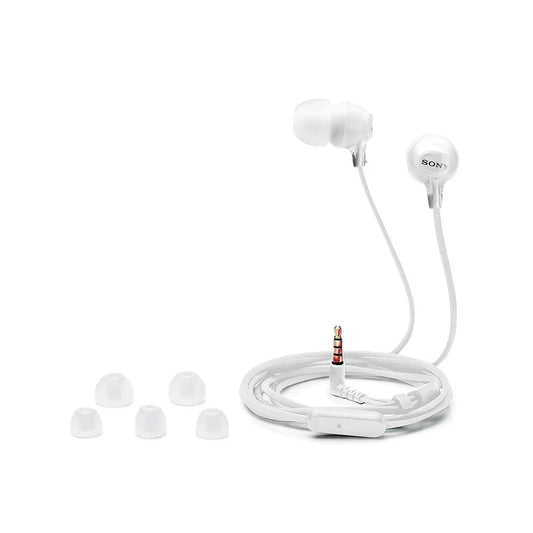 Sony In-Ear Headphones - White (MDR-EX15APWZE)