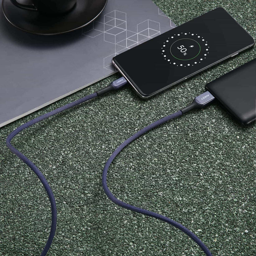 Aukey Kevlar USB 2.0 A/M to Type-C - 1.2M