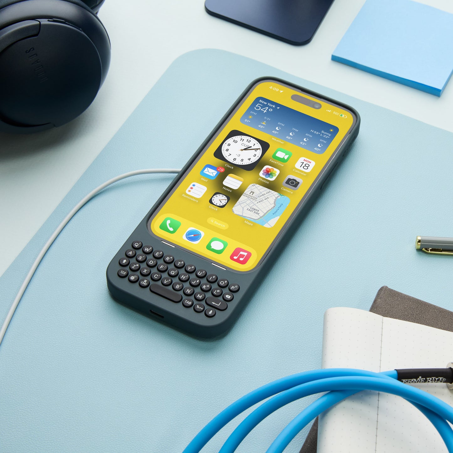 Clicks iP15 Pro Keyboard CS - London Sky