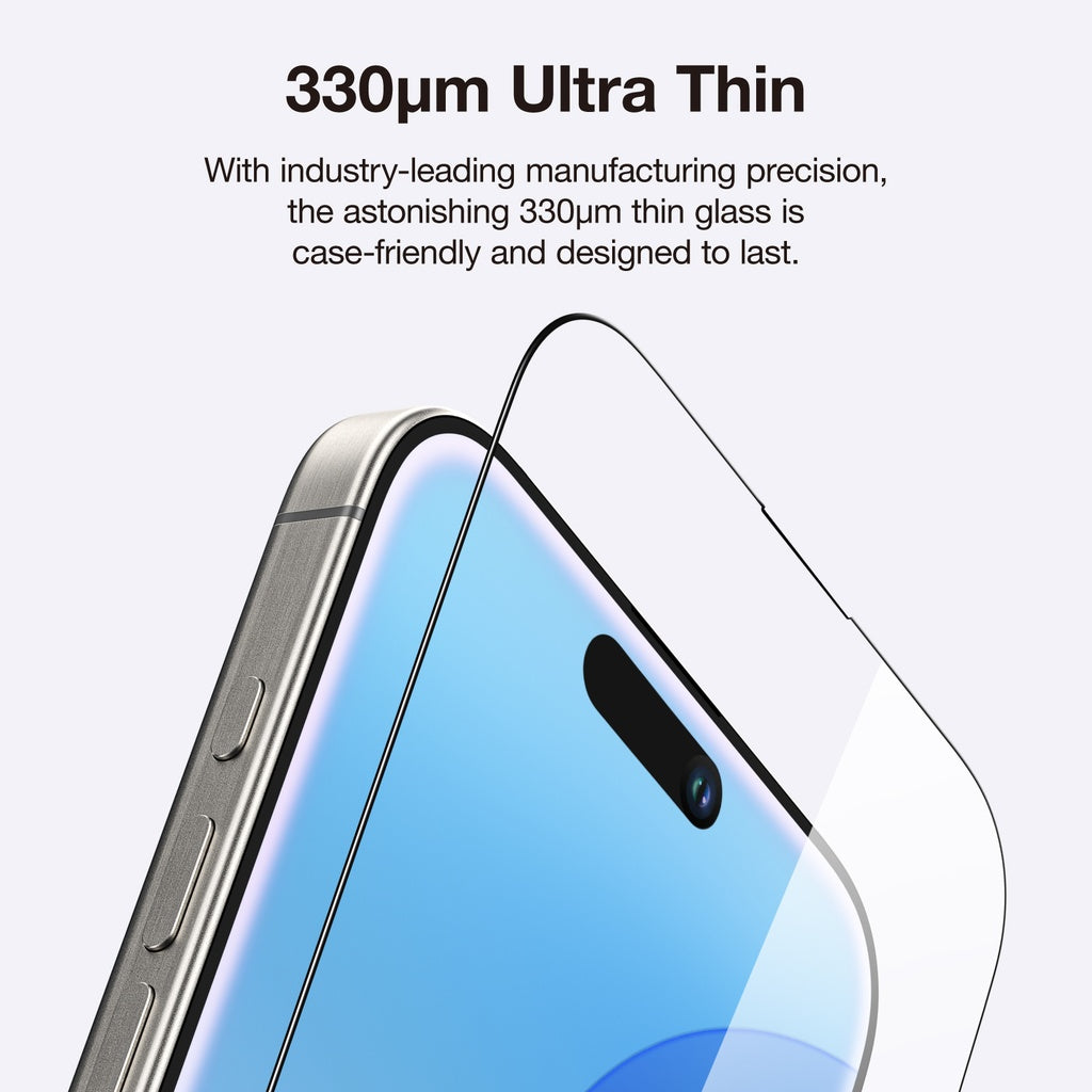 AmazingThing Radix Full Glass for iPhone 16E Full Glass - Clear