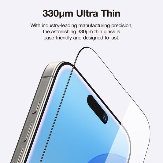 AmazingThing Radix Full Glass for iPhone 16E Full Glass - Clear
