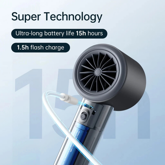 Jisulife HandHeld Fan Pro1 - Dark Green