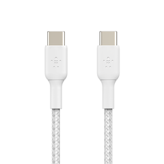 Belkin Braided USB-C to USB-C Cable 60W - White(1m)
