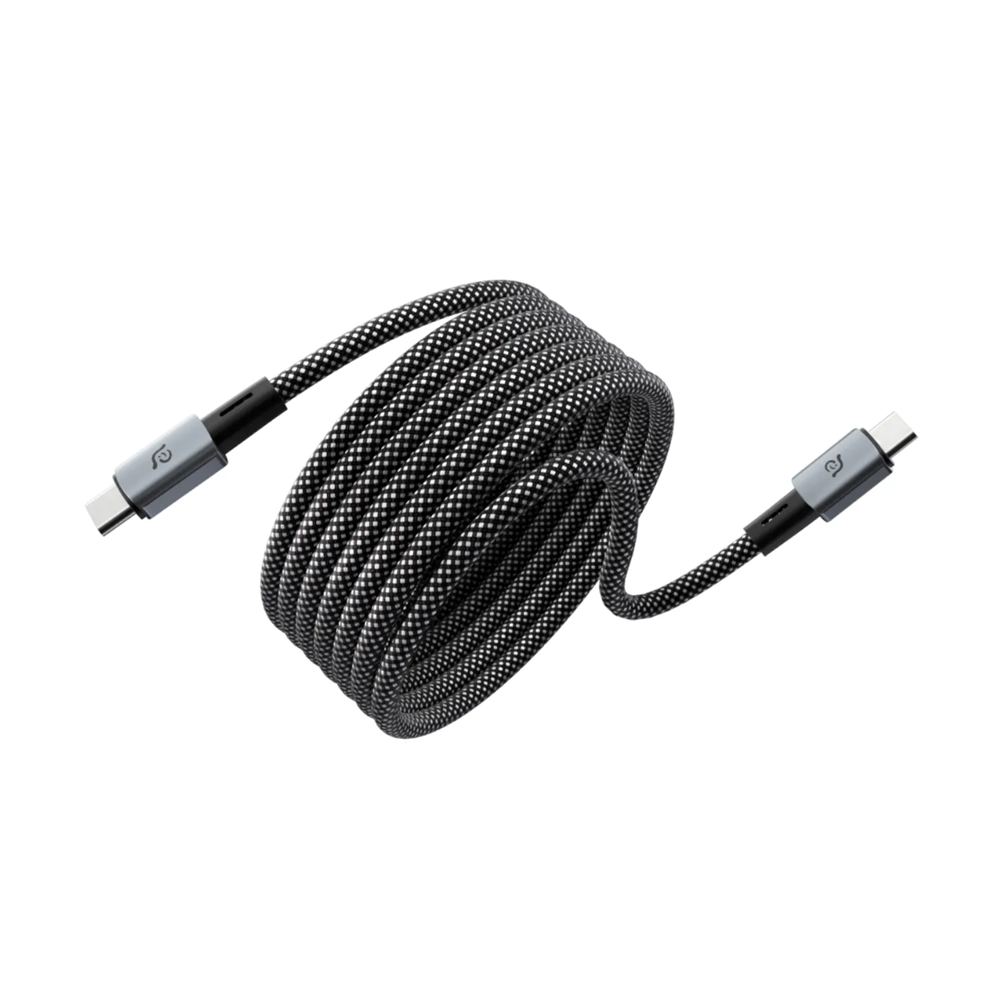 ADAM elements CASA MP100 USB-C to USB-C 240W Magnetic Charging Cable 100cm (Black)
