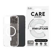 CARE by PanzerGlass® Case Flagship Star Lit w. White MagSafe iPhone 16 Pro Max
